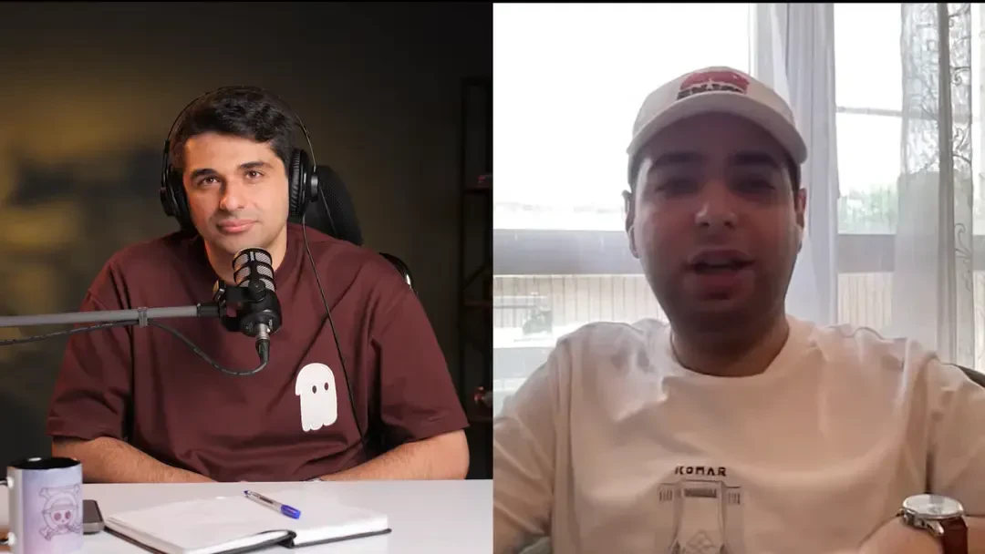 عرفان سلیمان زاده و میثم در حال گفتوگو درباره بخش آنلاین بازی