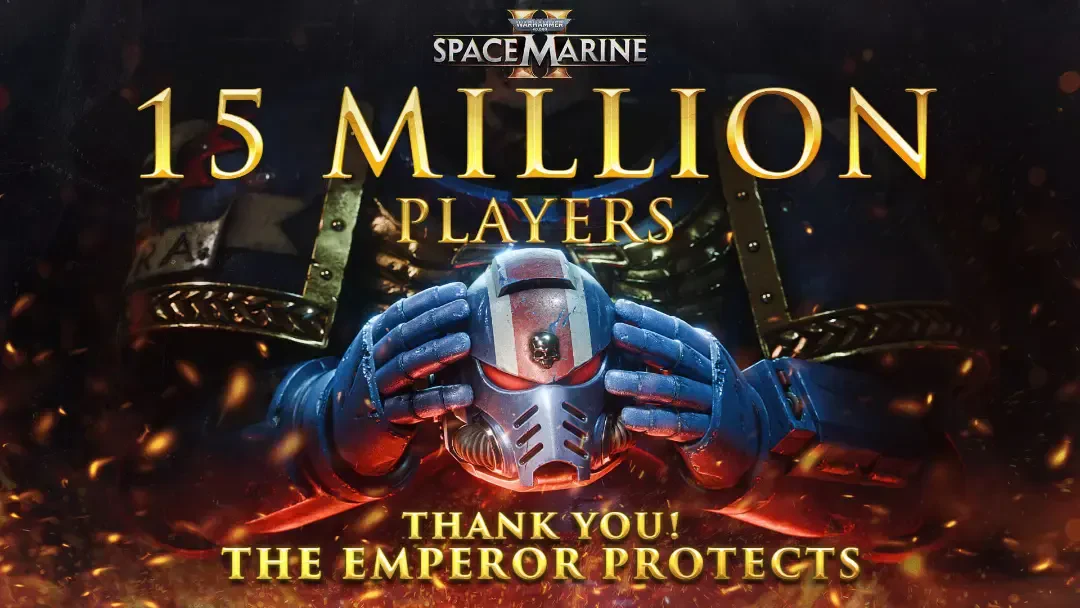 شخصیت زرهپوش بازی Warhammer 40,000: Space Marine 2 با متن ۱۵ میلیون بازیکن