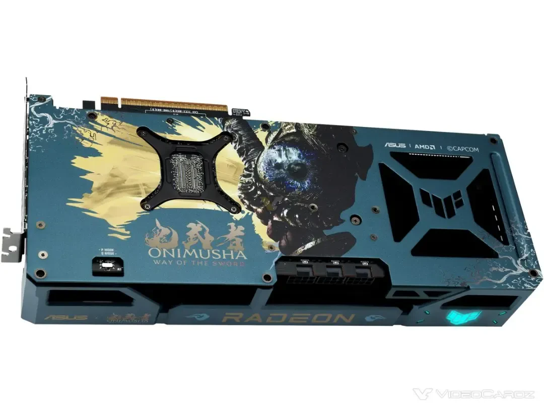 کارت گرافیک ایسوس (ASUS) با طرح گرافیکی بازی Onimusha Way of the Sword