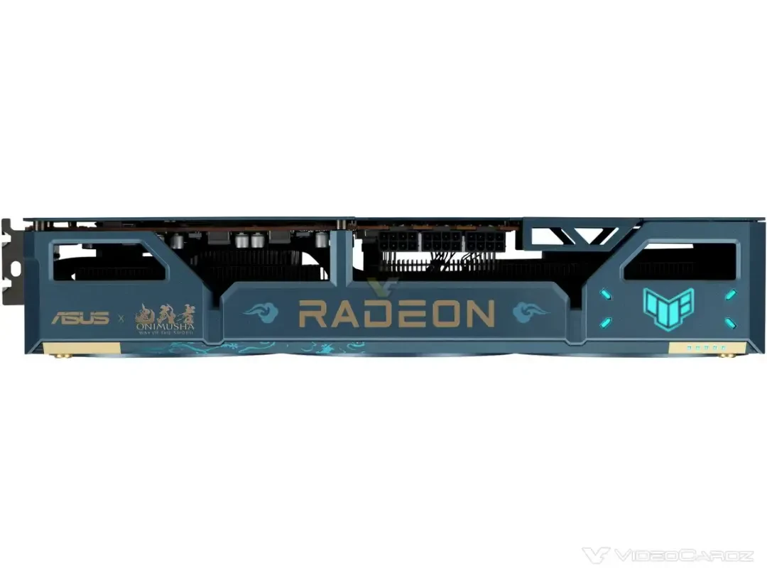 کارت گرافیک ایسوس (ASUS) مدل Radeon RX 9070 XT با طرح گرافیکی Onimusha