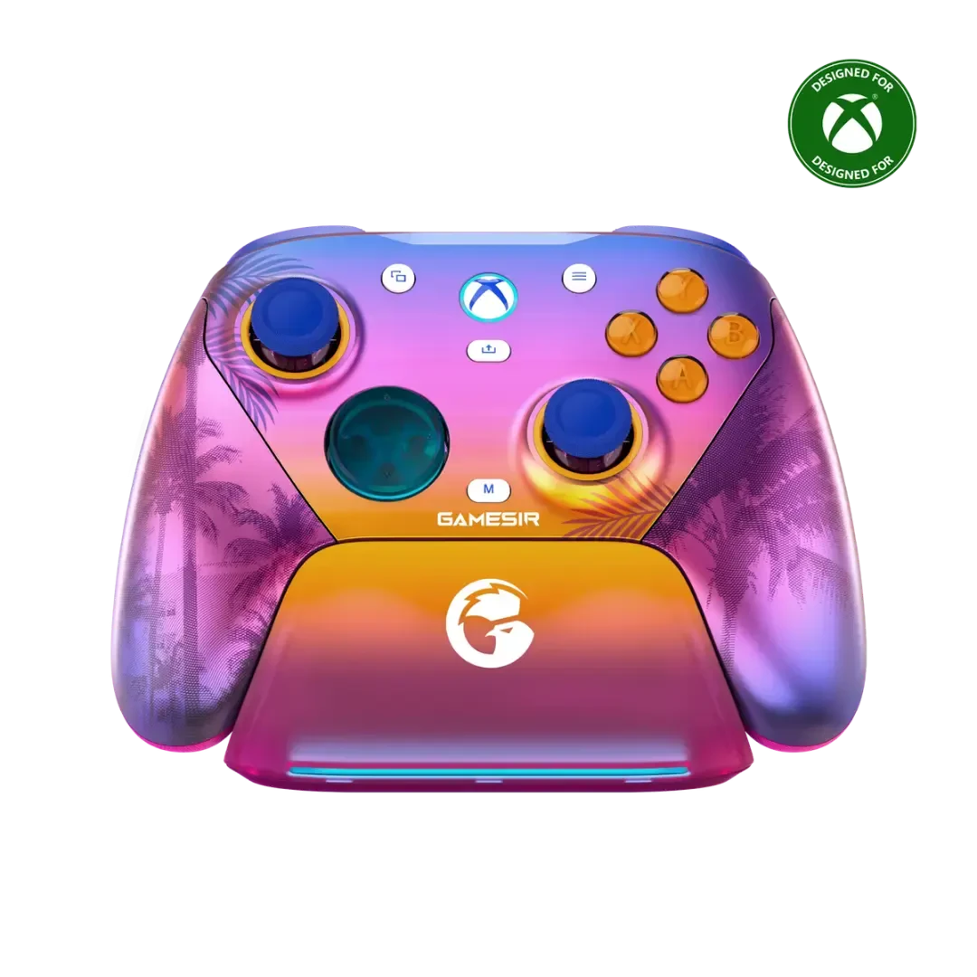 کنترلر گیم‌سیر (GameSir) مدل G7 Pro با طرح‌های Sunset Boulevard و Ocean Breeze