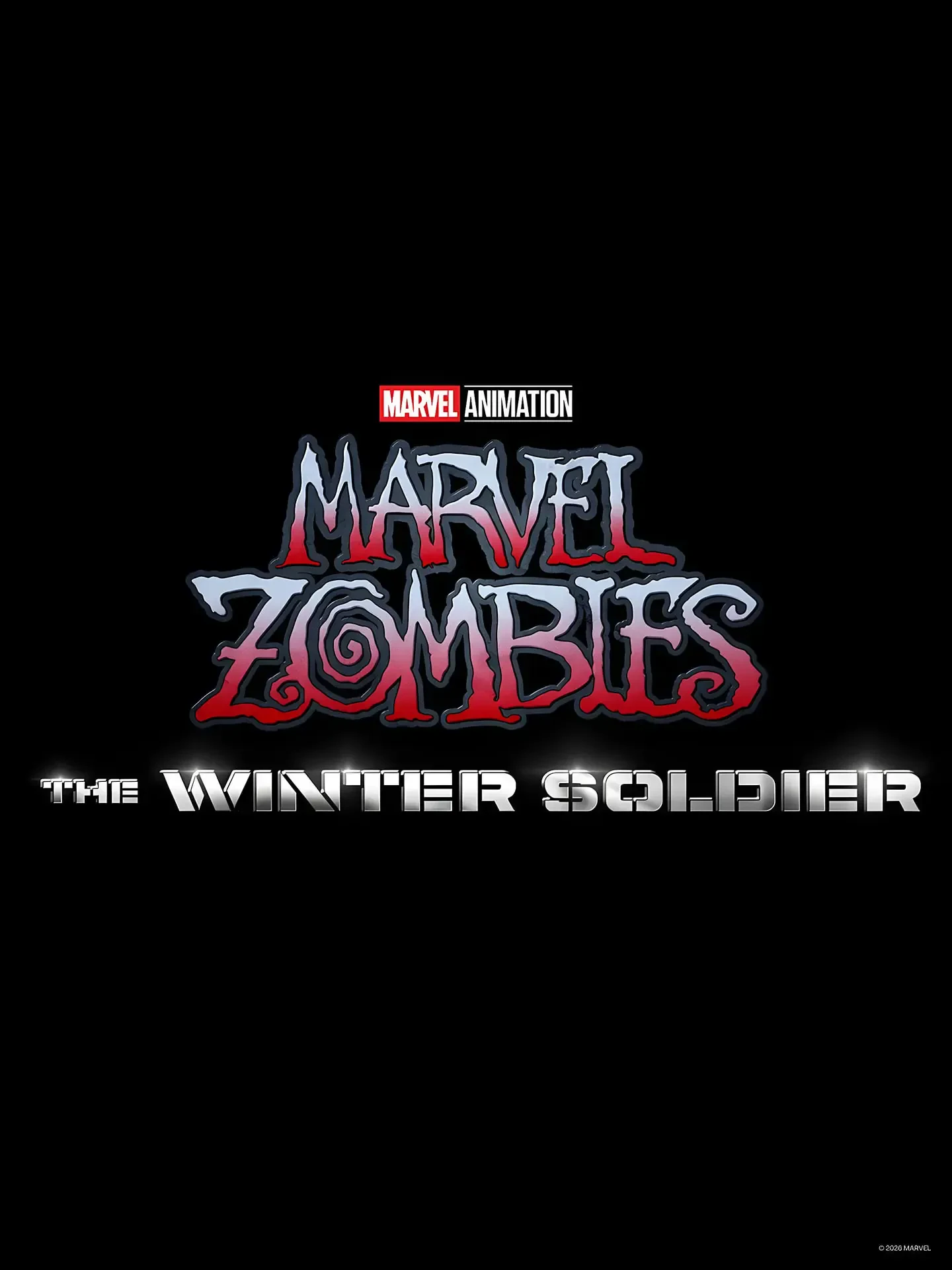 لوگوی انیمیشن مارول زامبیها (Marvel Zombies) با عنوان سرباز زمستانی