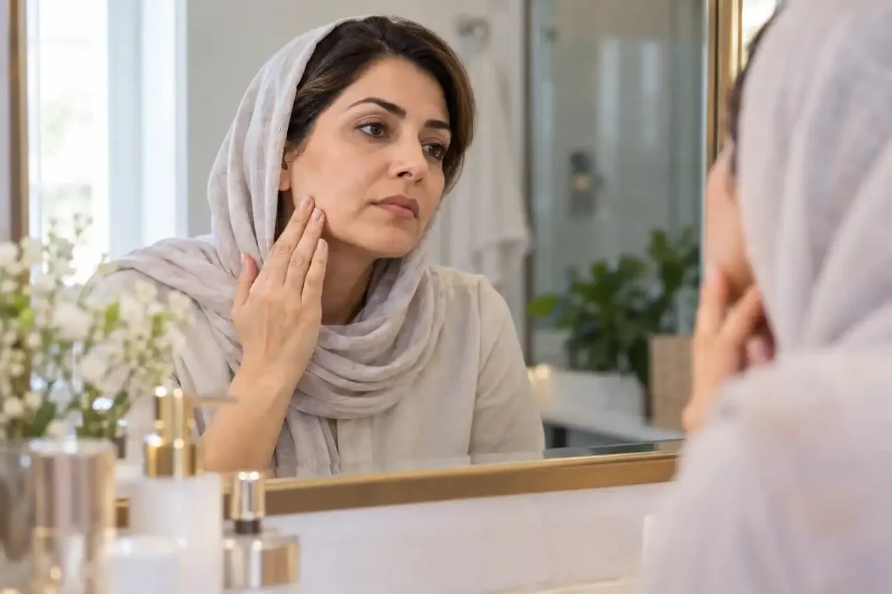 علت افتادگی صورت؛ 8 دلیل شل شدن پوست و راه پیشگیری