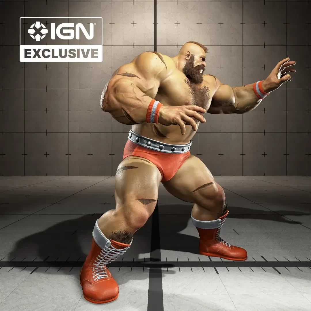 شخصیت عضلانی در بازی استریت فایتر ۶ (Street Fighter 6)