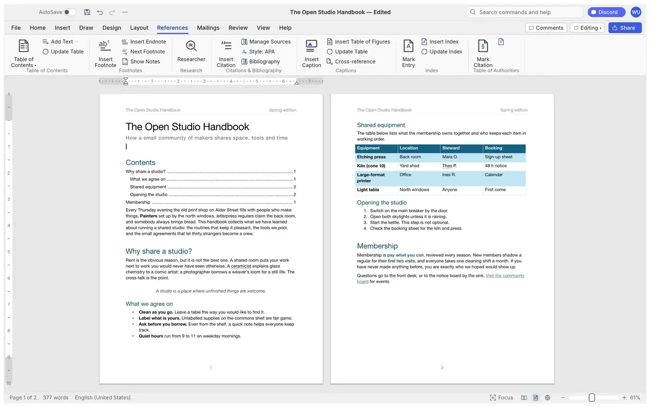 نمای محیط کاربری و صفحات متن نرم‌افزار وردکرفت (Workcraft) 23